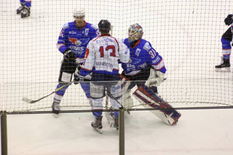 UNIS Flyers Heerenveen HIJS Hokij DEn Haag ijshockey Face-Off